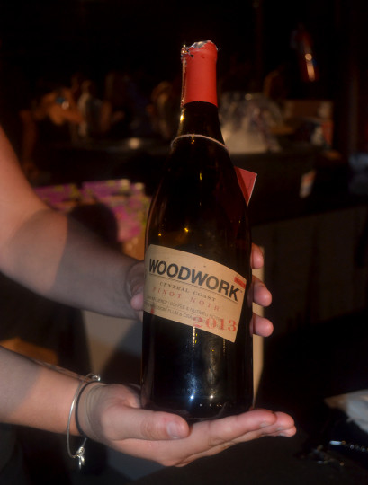 Woodwork’s 2013 Pinot Noir had a light and smooth finish.