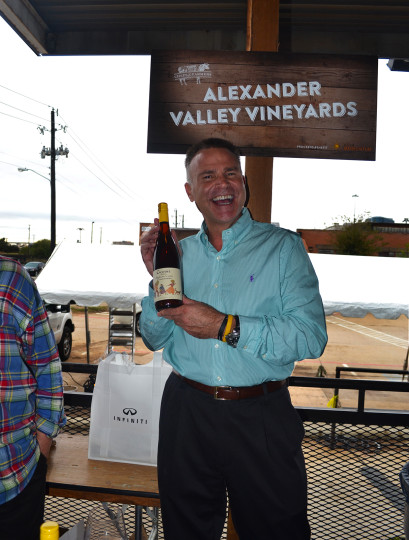 Alexander Valley Vineyards happily made their way to the event.