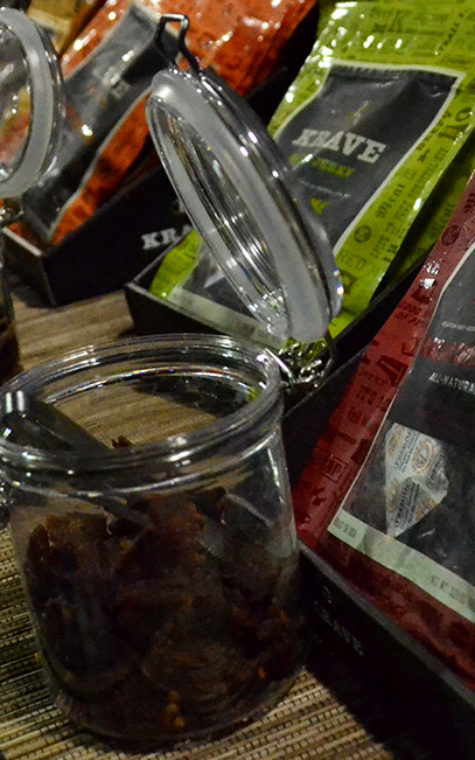 Select flavors of KRAVE beef jerky.
