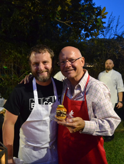 Chef Blaine Staniford of Grace created the delicious 44 Farms Burger.