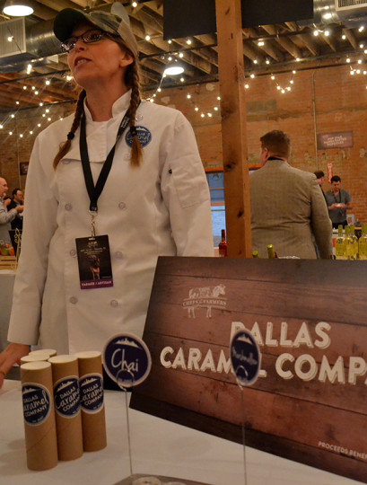 Dallas Caramel Company Owner, Rain McDermott came out to sample a few of her epic caramels. Chai and pumpkin hit the spot!